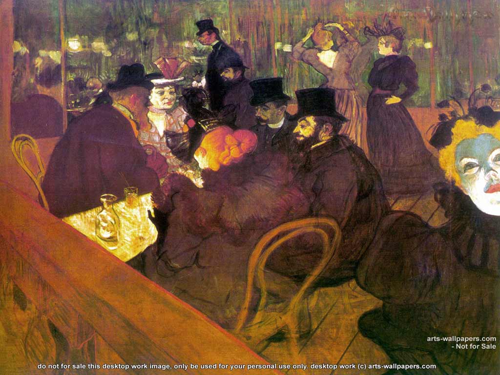 Toulouse Lautrec Wallpaper. Henri De