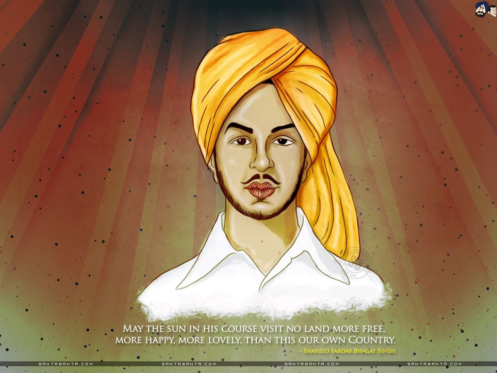 Free Download Bhagat Singh HD Wallpaper