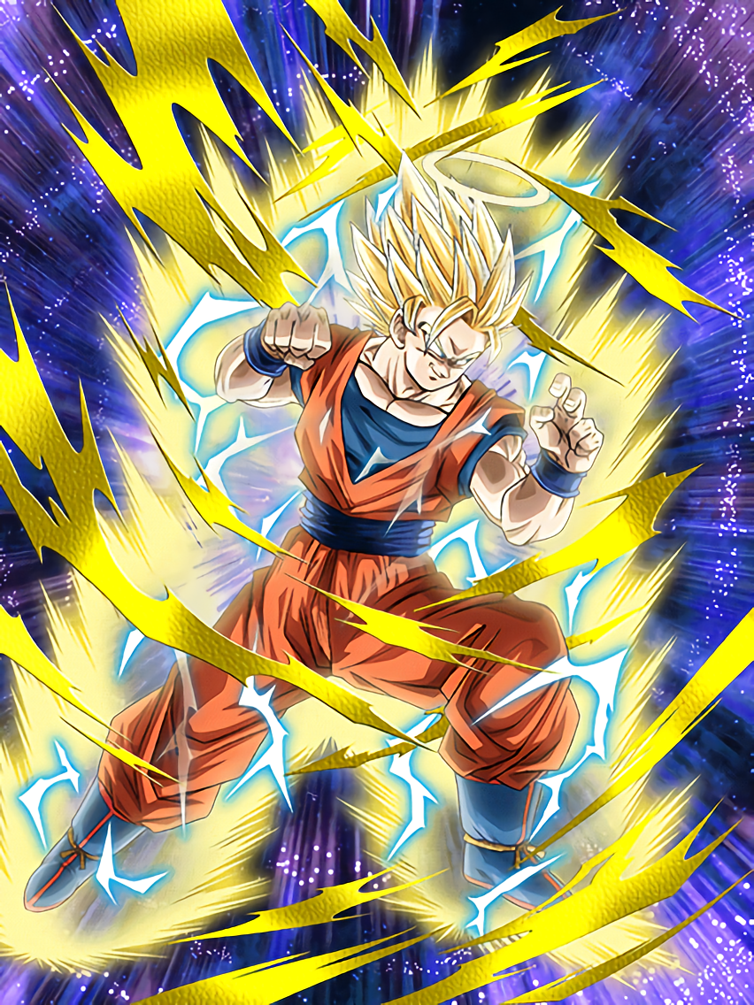 super saiyan 2 goku dokkan