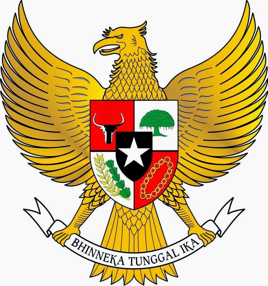 Natinal Emblem of Indonesia. Lambang negara, Animasi, Ilustrator