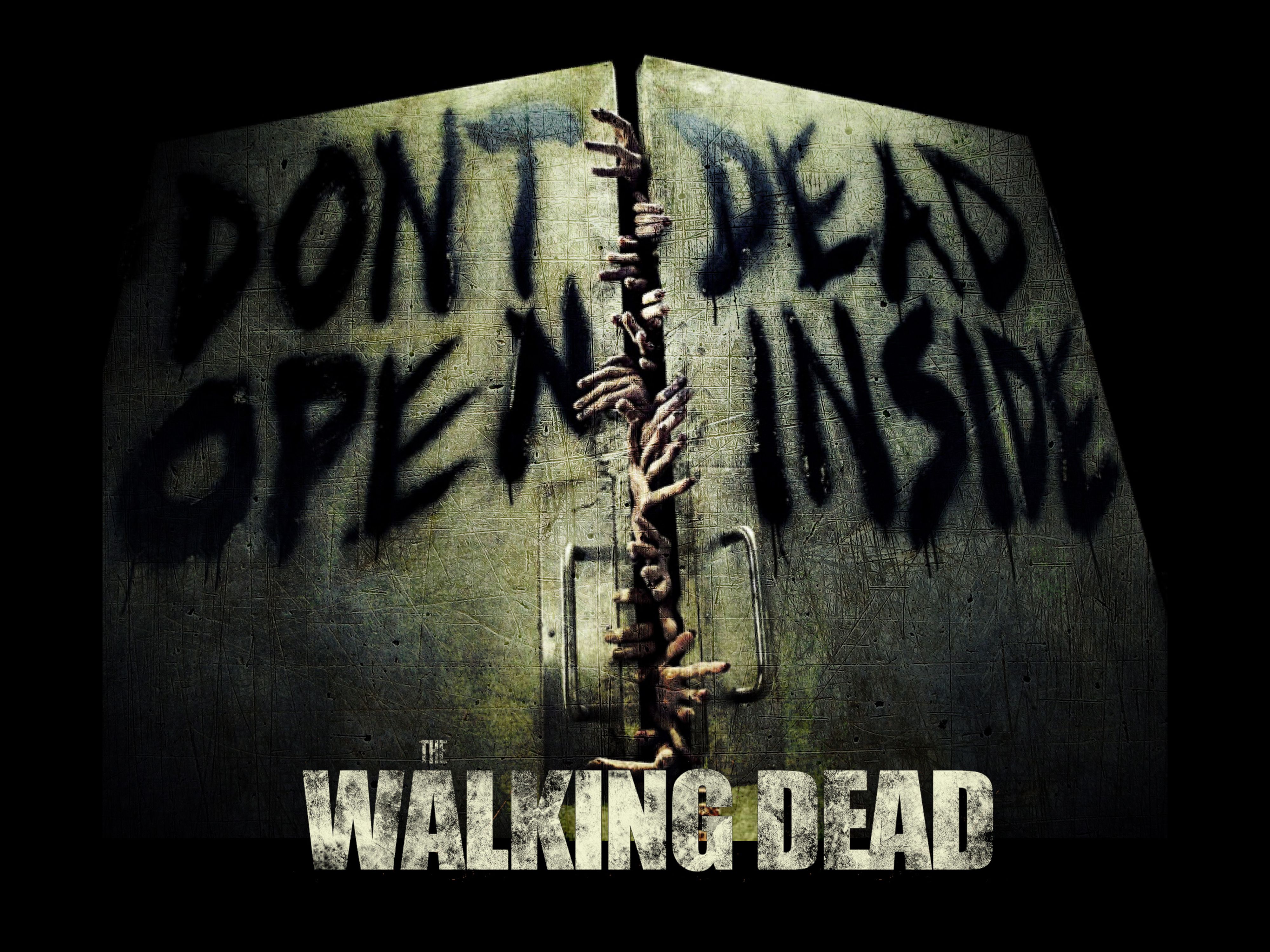 The Walking Dead Wallpaper Dead Dont Open Dead Inside