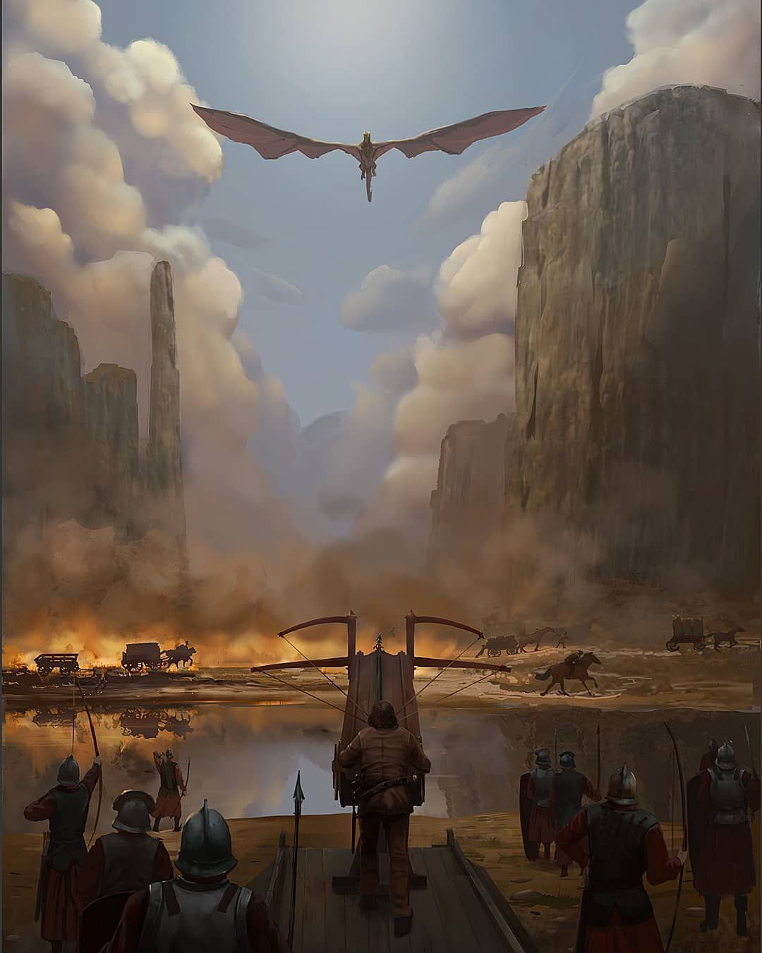 gamesofthrones #fanart #GOT #Drogon #dragon #dracarys #art
