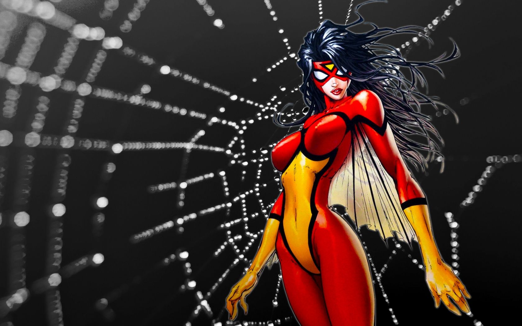 Free download Spider Woman by Xionice [1920x1080] for your Desktop