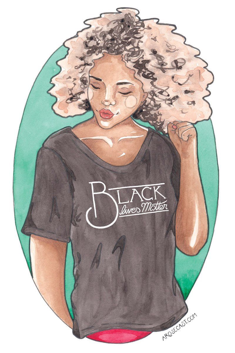 Black Lives Matter // Lexy Portrait and Freebie Wallpaper