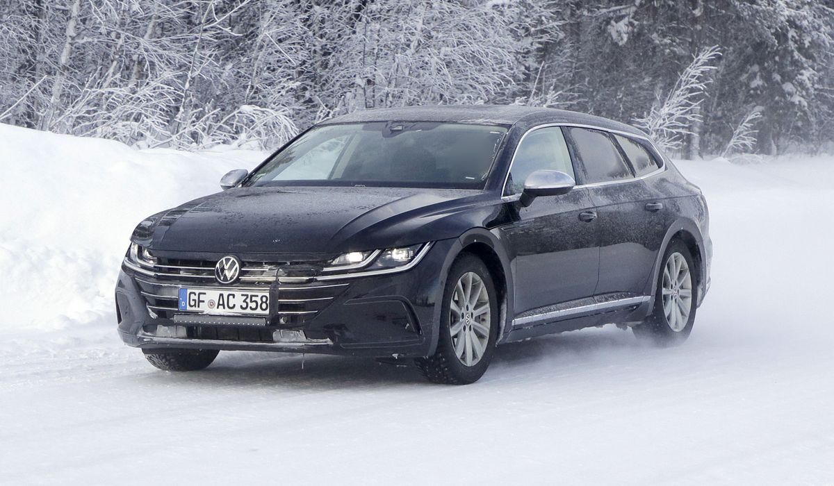 Behold The VW Arteon Shooting Brake Without Any Camo