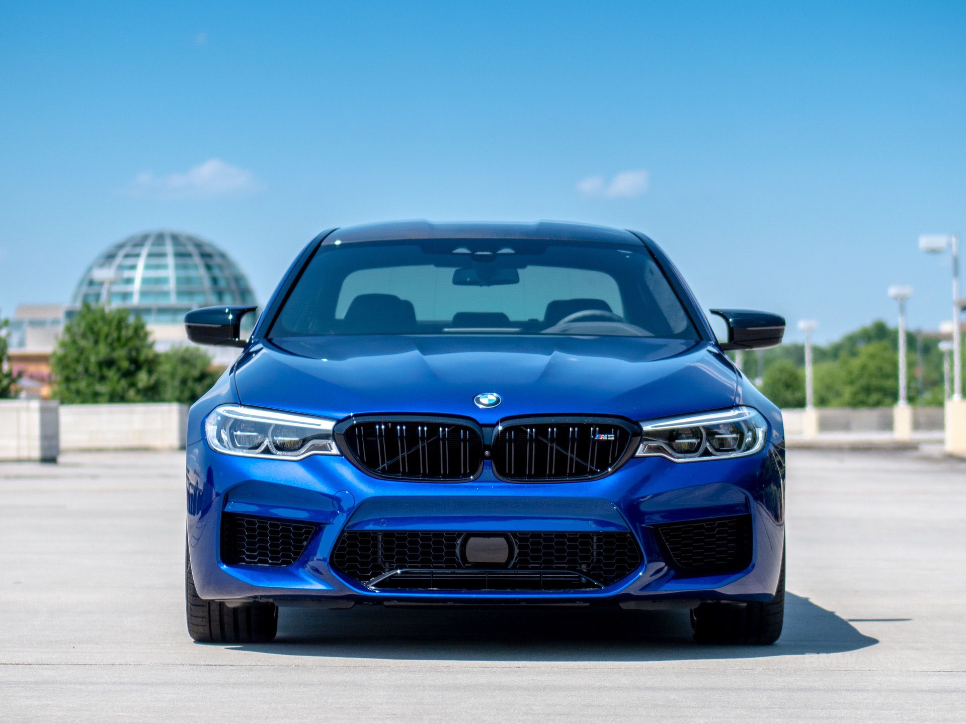 BMW M5 Competition in Marina Bay Blue Metallic