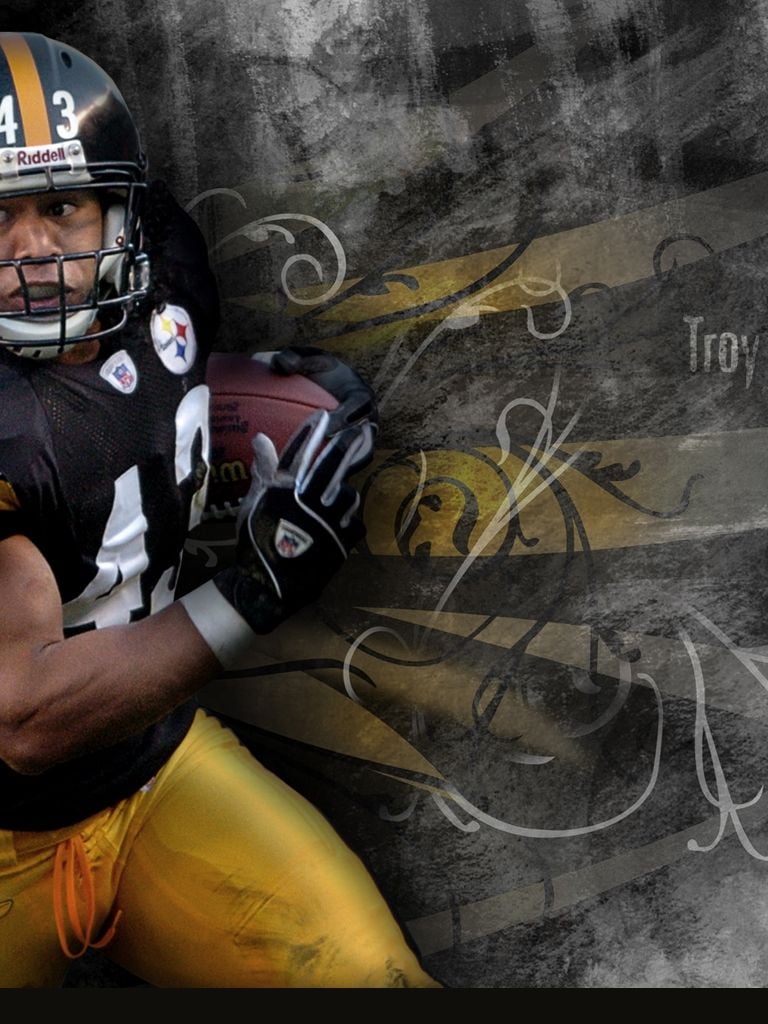 Free download Steelers Troy Polamalu Google Wallpaper Steelers