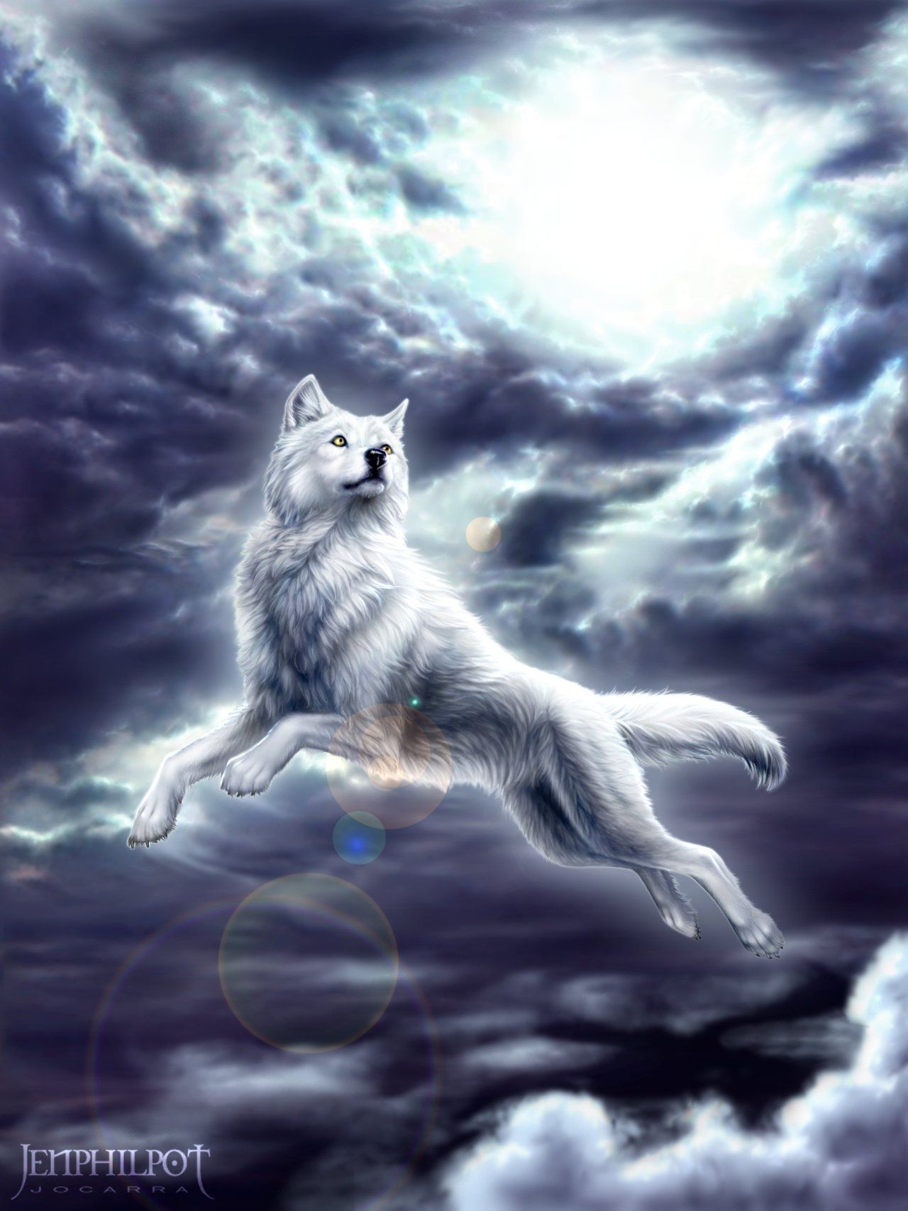 Spirit Wolf Live Wallpaper  free download