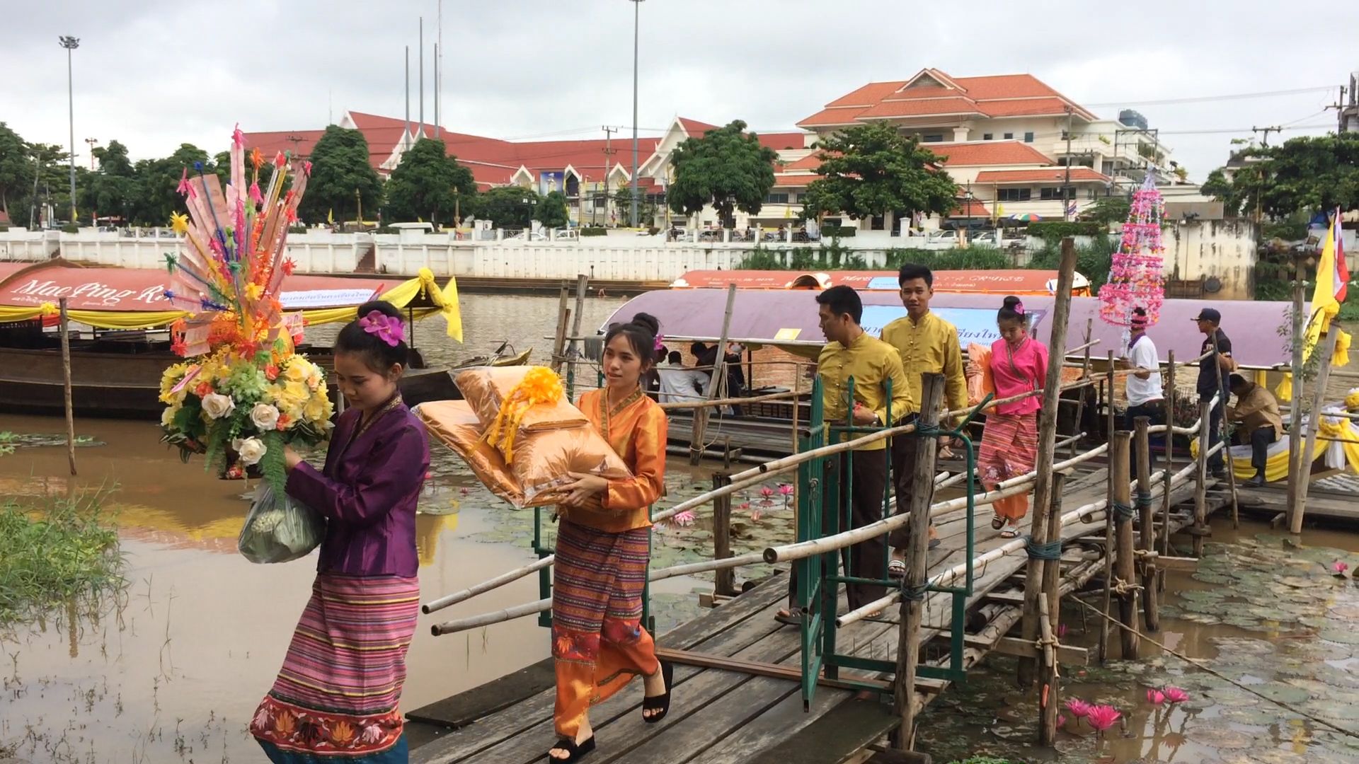 Candle Offerings for Buddhist Lent Day