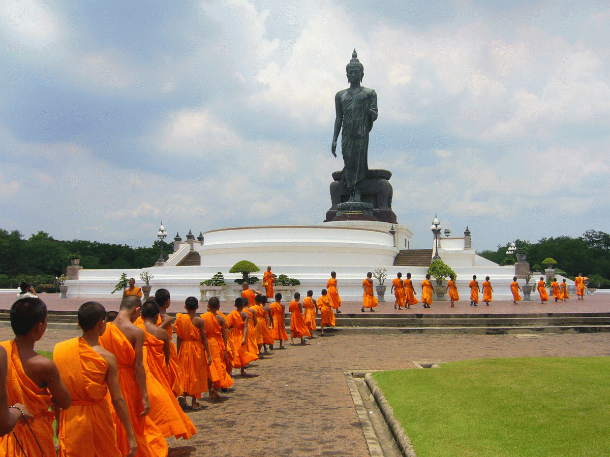 Buddhism in Thailand. Service Learning in Thailand