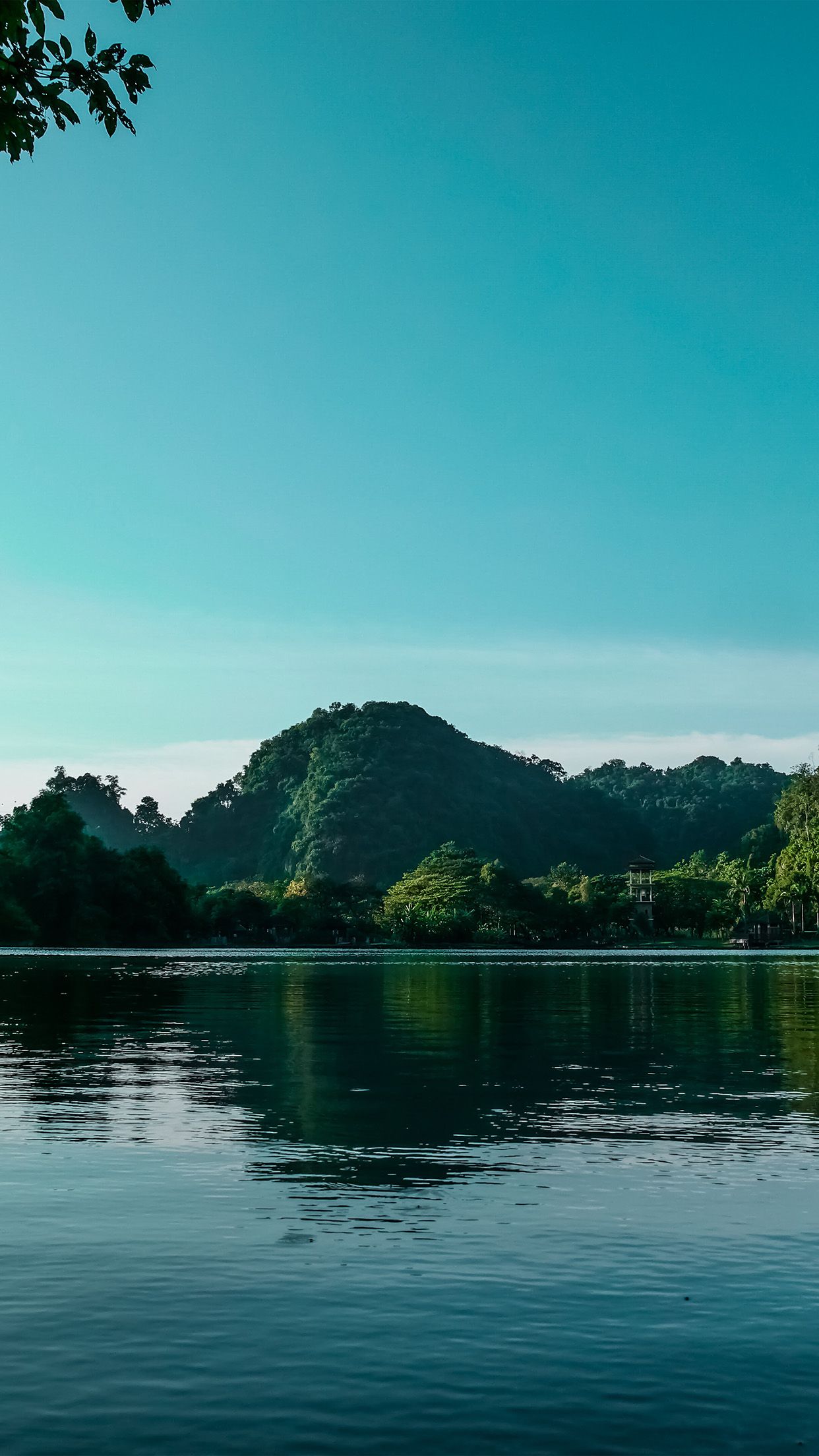 Nature river lake mountain tree vacation blue green Download Free