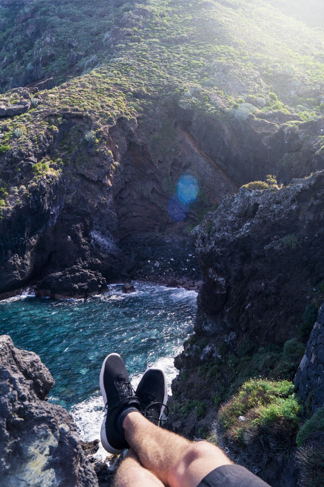 Nature Water Person Mountain Travel Vacation Shoes Wallpaper