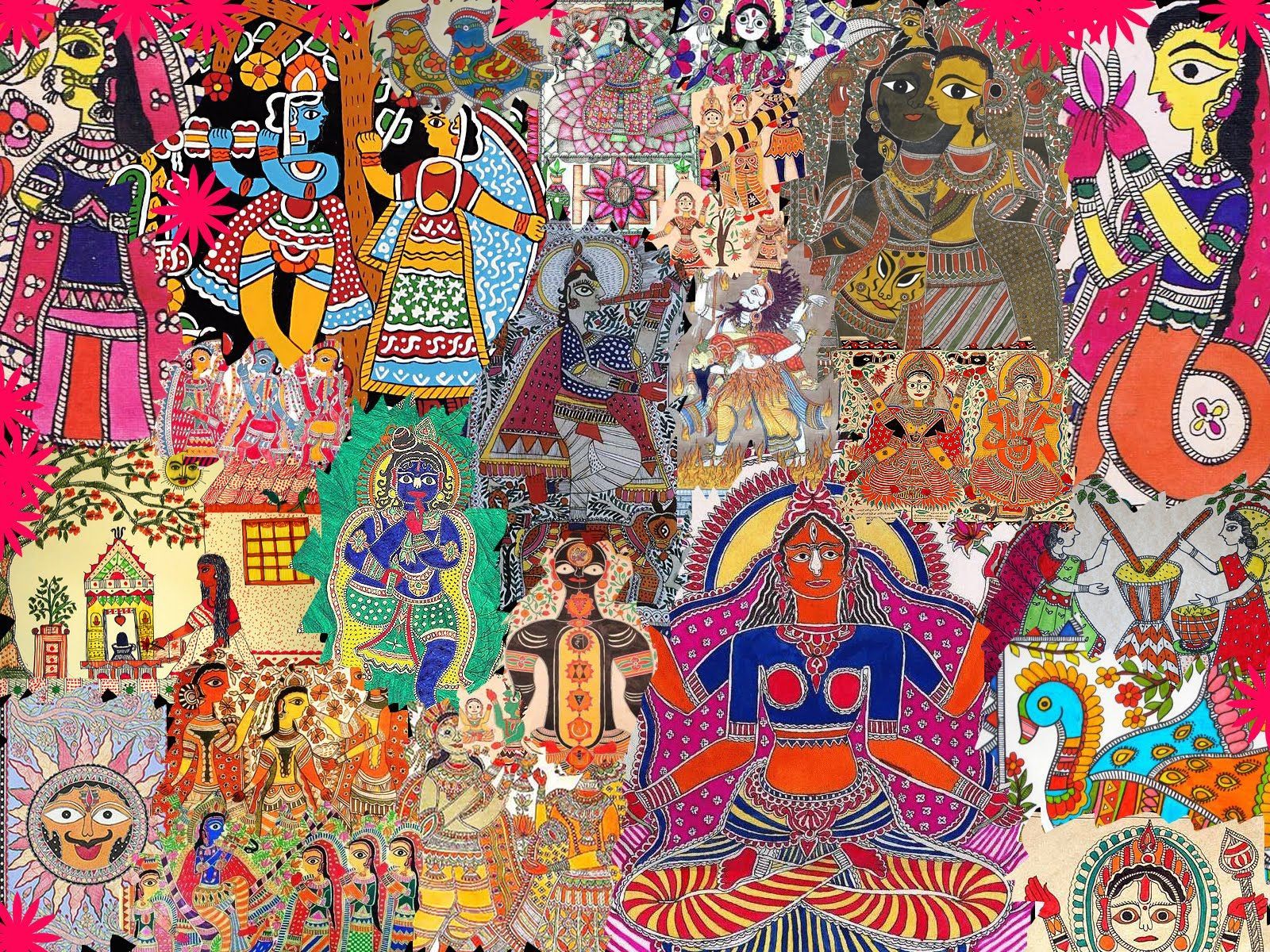 Madhubani painting art Stock Photos and Images  agefotostock