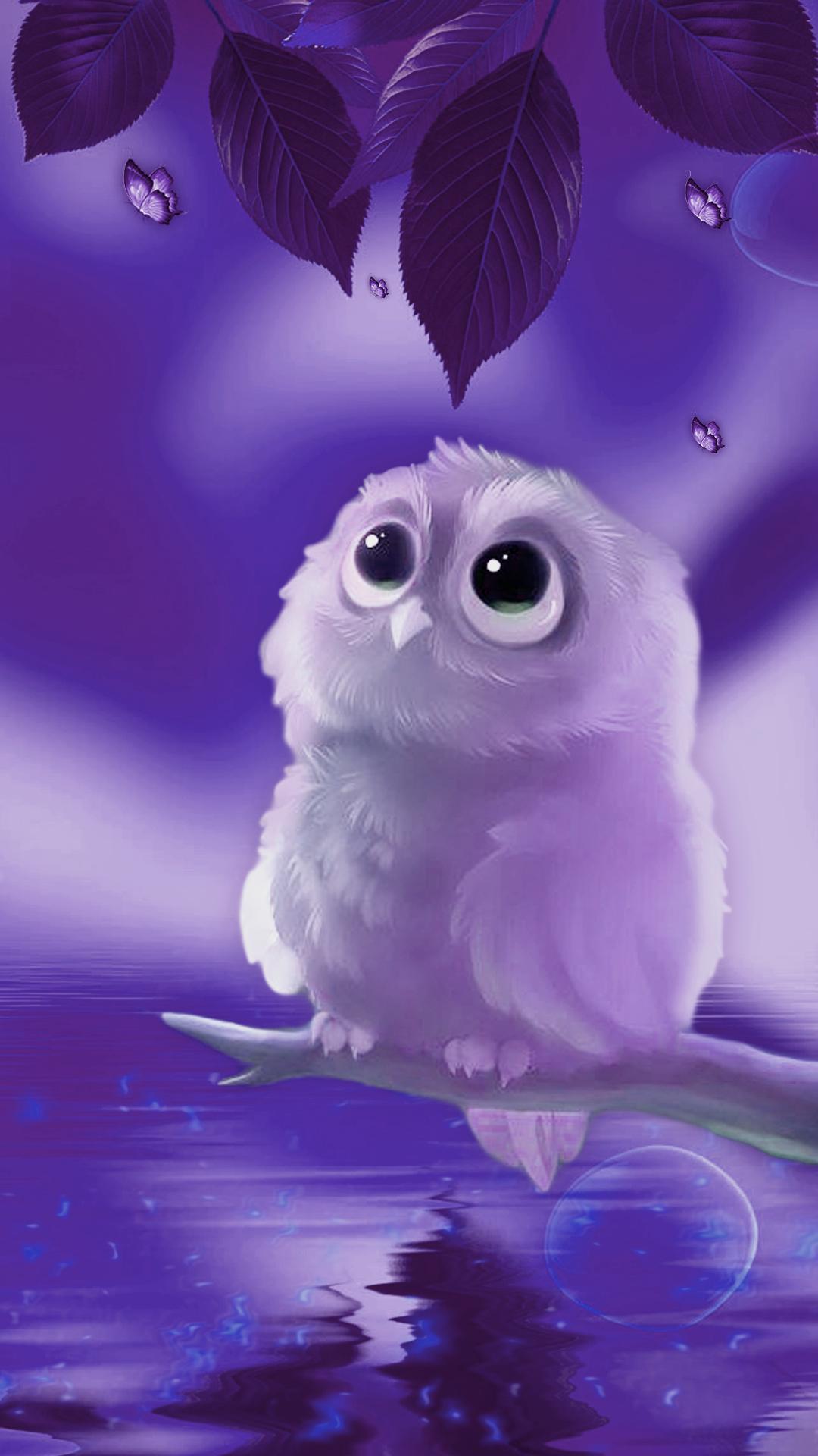 Cute Owl APUS Live Wallpaper for Android