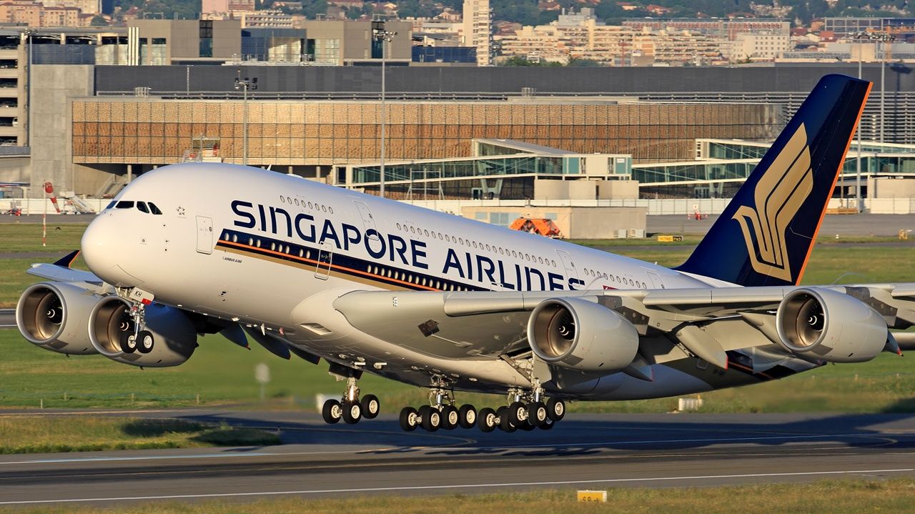 Free download Airbus A380 Singapore Airlines Takeoff [1280x719] for your Desktop, Mobile & Tablet. Explore Airbus A380 Cockpit Wallpaper. Airbus A380 Cockpit Wallpaper, Airbus A380 Wallpaper, A380 Wallpaper