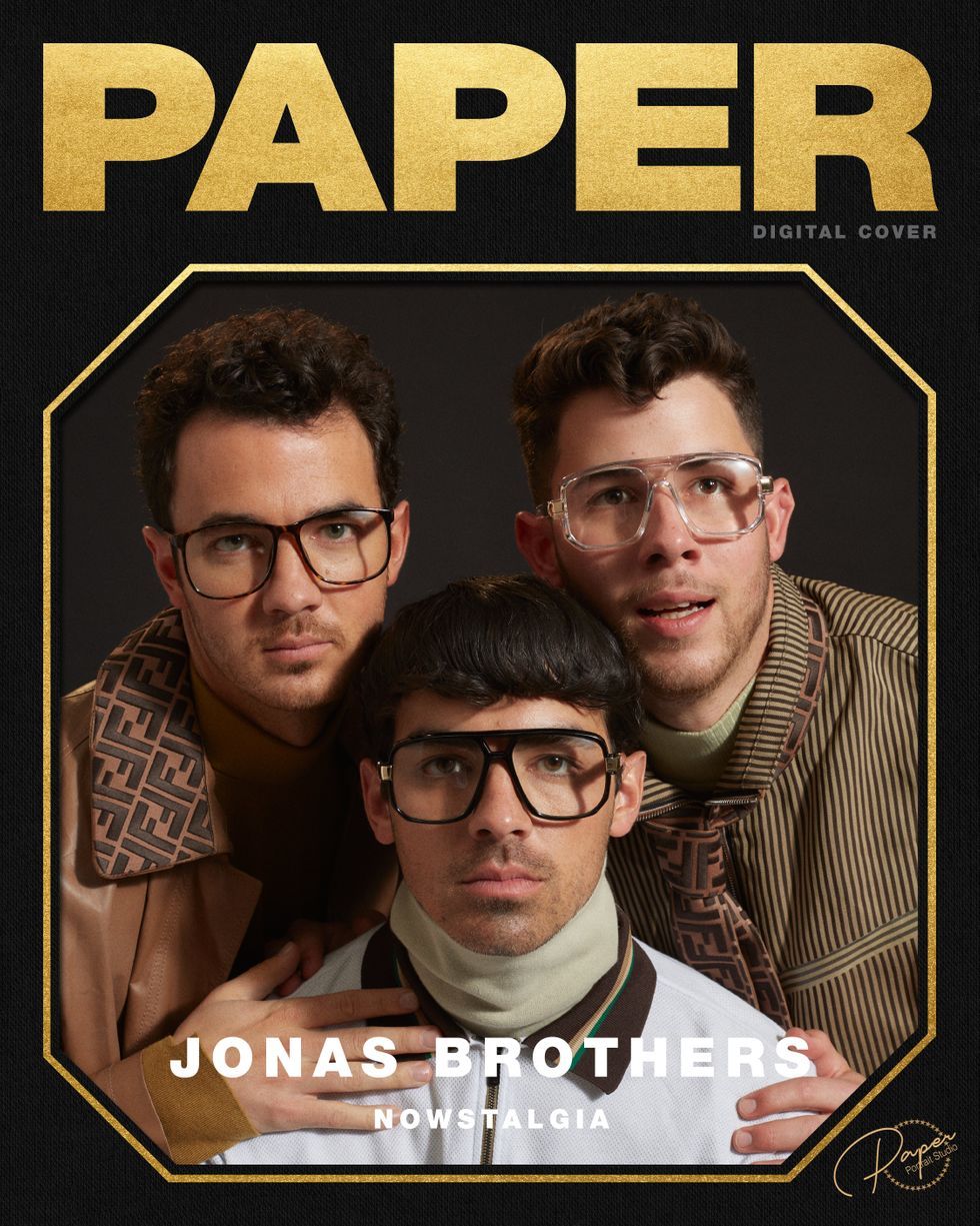 Jonas Brothers on the Cover of PAPER Magazine