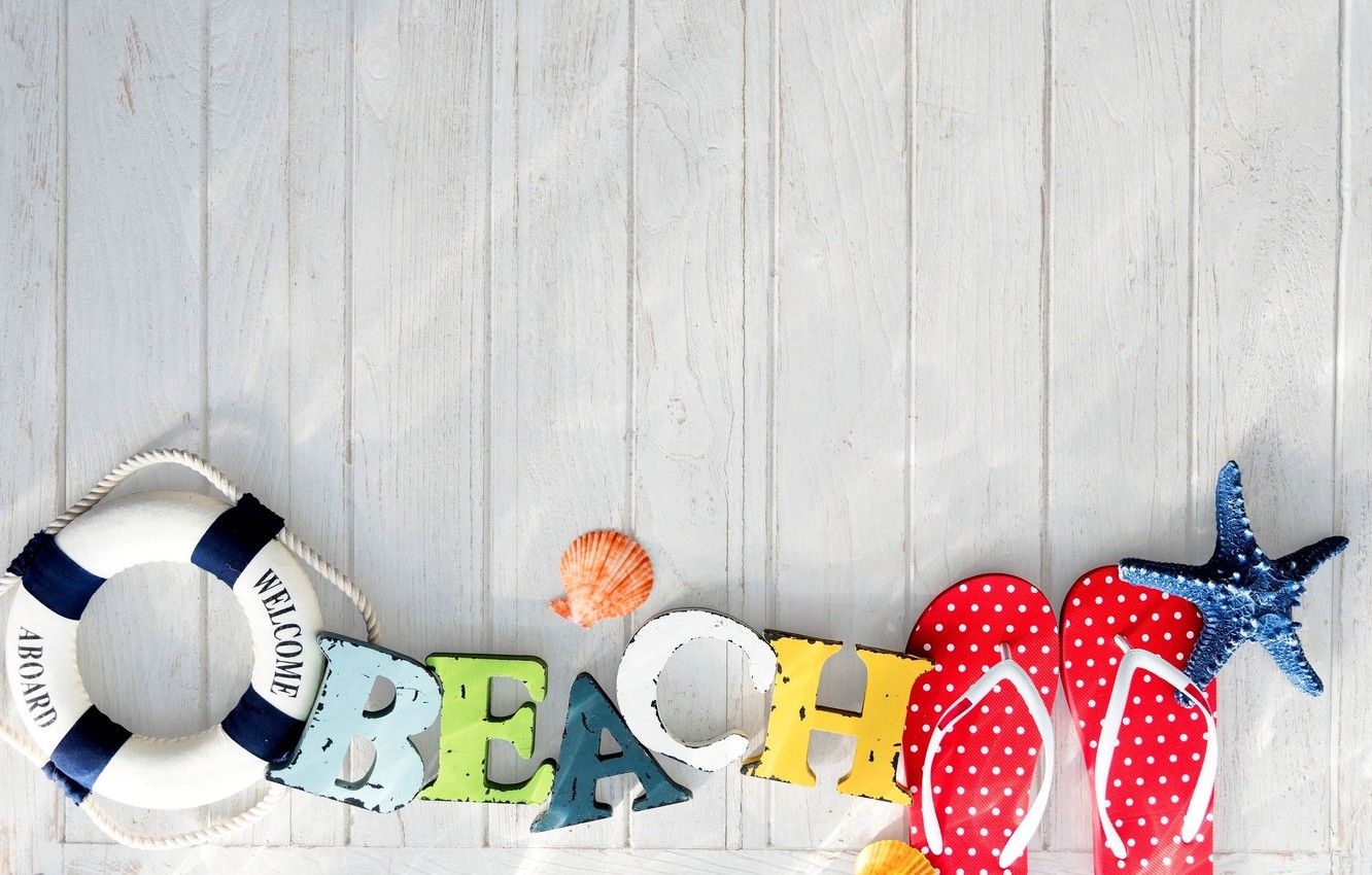 Wallpaper summer, letters, the inscription, shell, glasses, slates