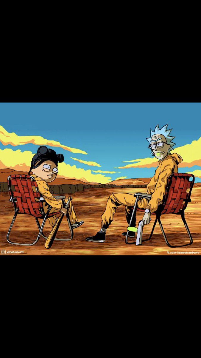 Rick And Morty Wallpaper Breaking Bad