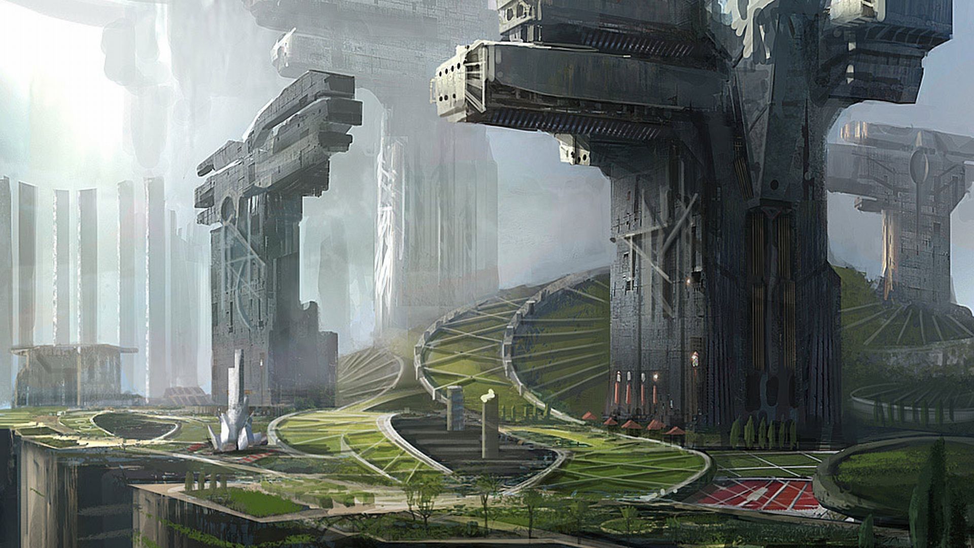 Futuristic Cities Wallpaper