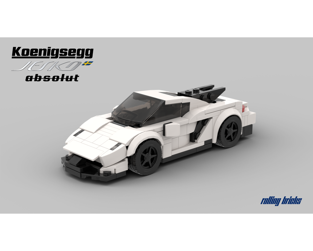 LEGO MOC 37664 Koenigsegg Jesko Absolut Speed Champions 2020