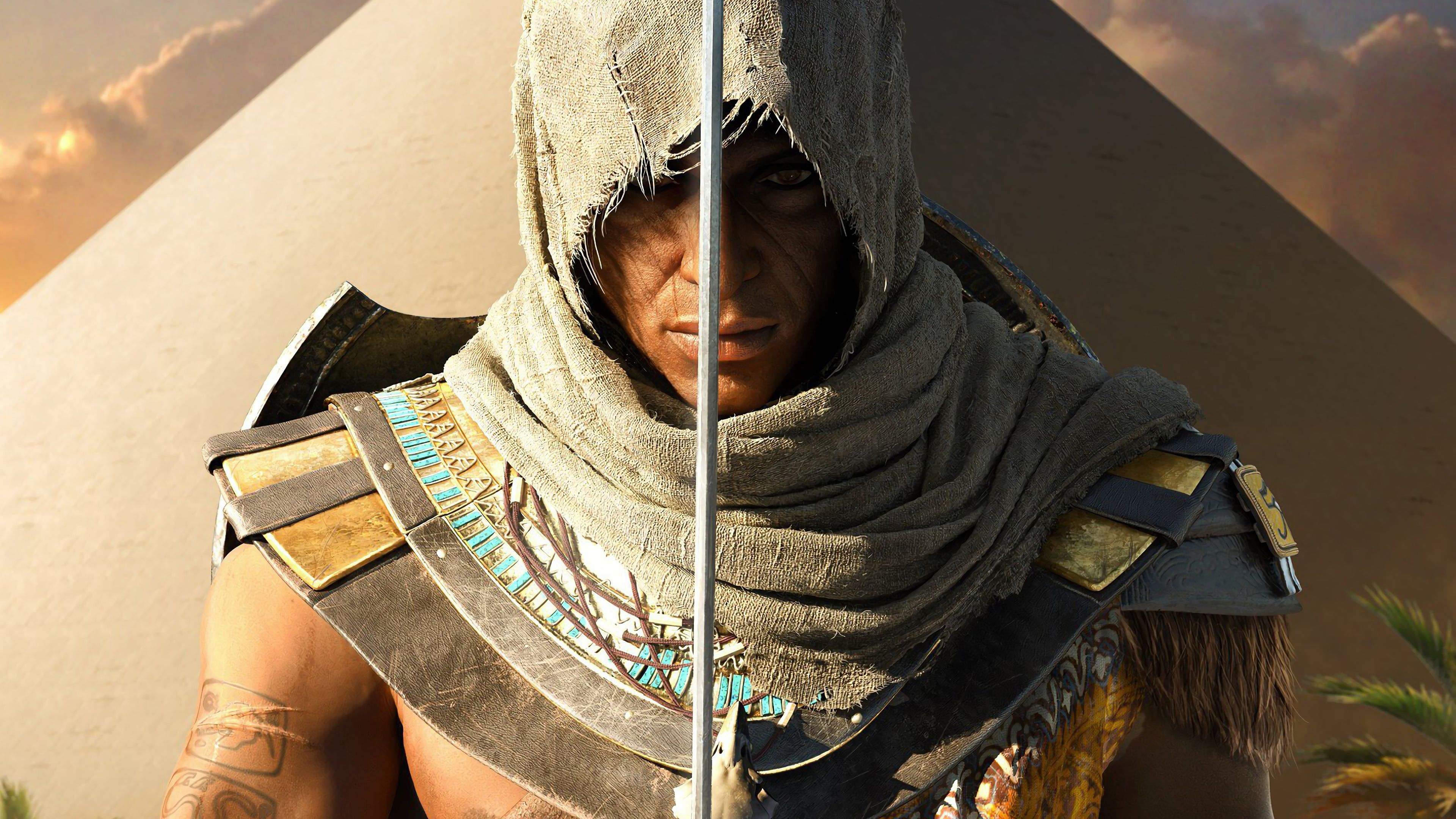 Assassins's Creed: Origins Bayek Sword 4K