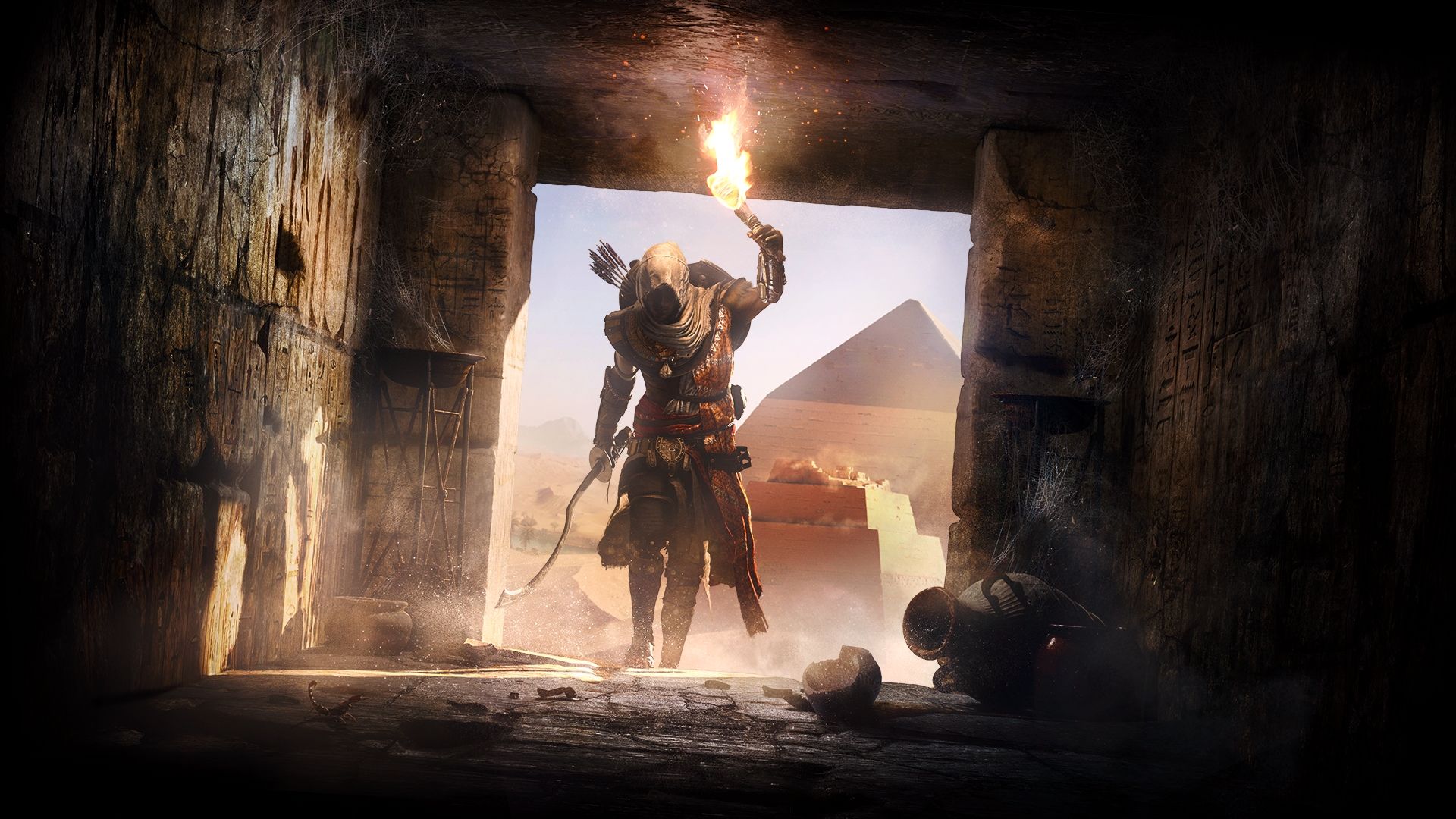 Bayek Pyramid Tomb Assassins's Creed: Origins HD