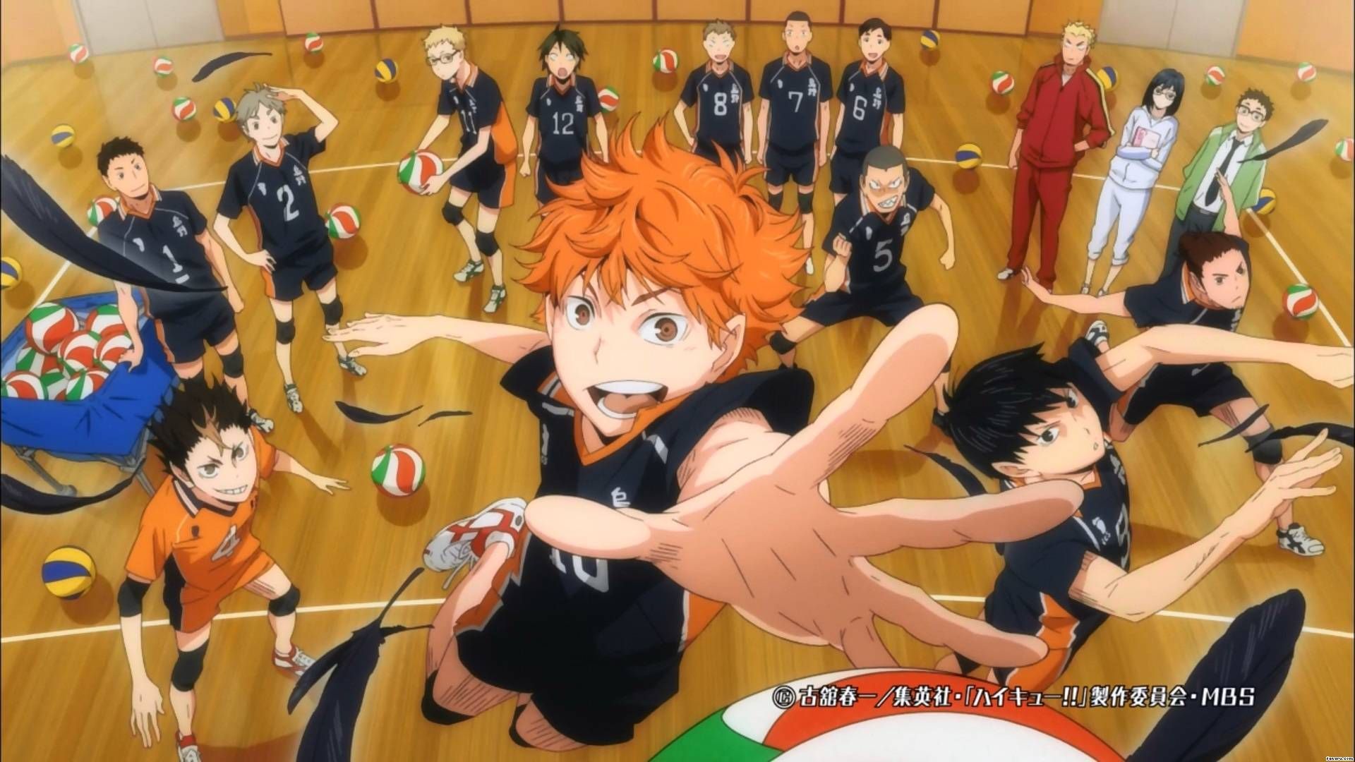 haikyuu wallpaper computer wallpaper, Haikyuu anime, Haikyuu characters