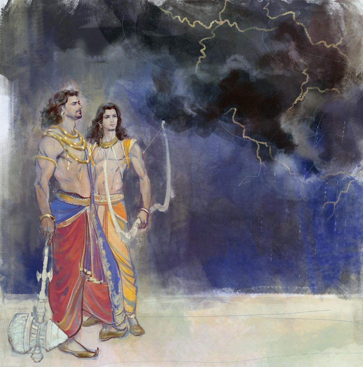 kebyar susun and Duryodhana by rogner5th. Vedic art, Hindu art, God art