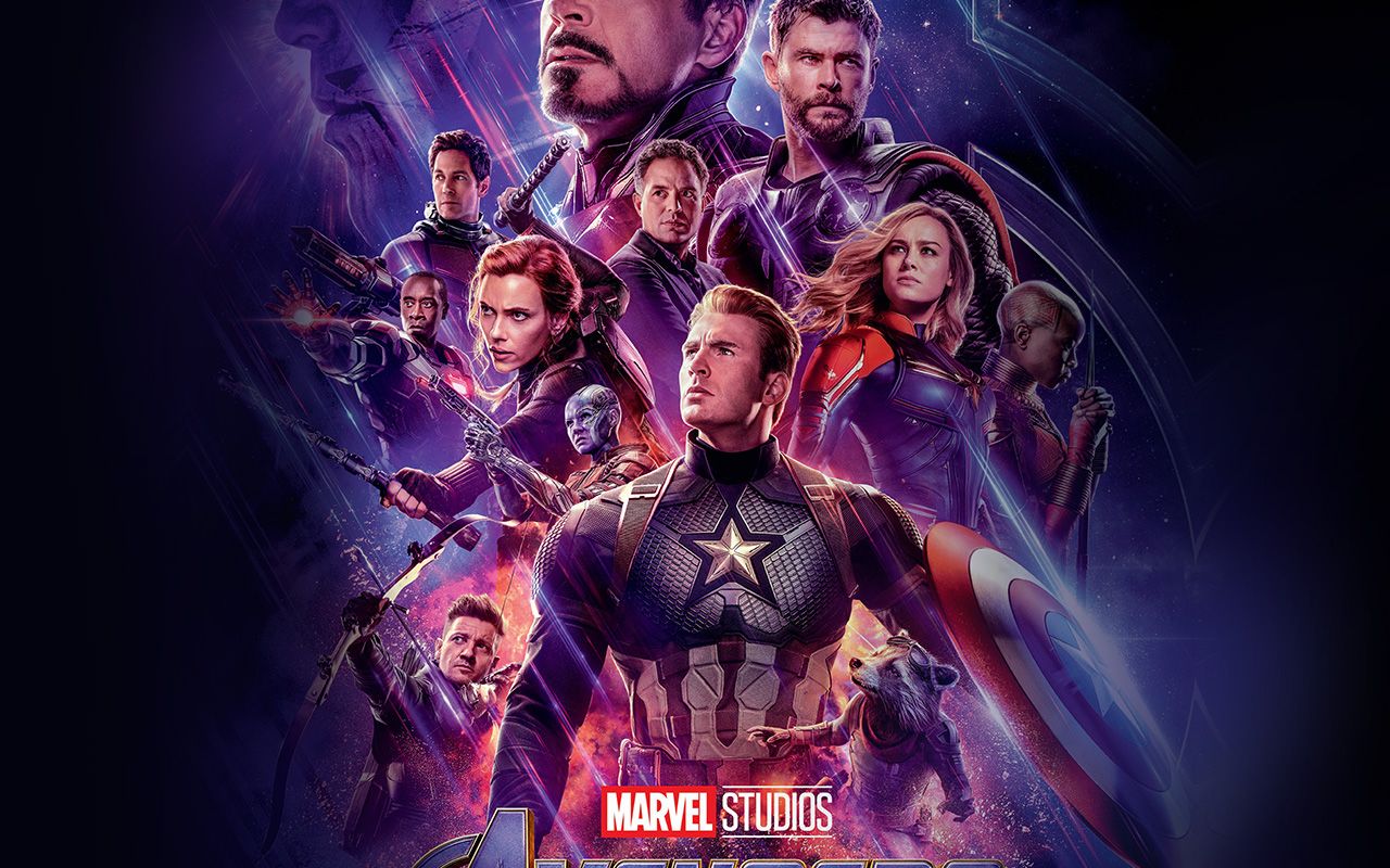 Avengers Poster Hero Endgame Marvel Film Poster Art Wallpaper