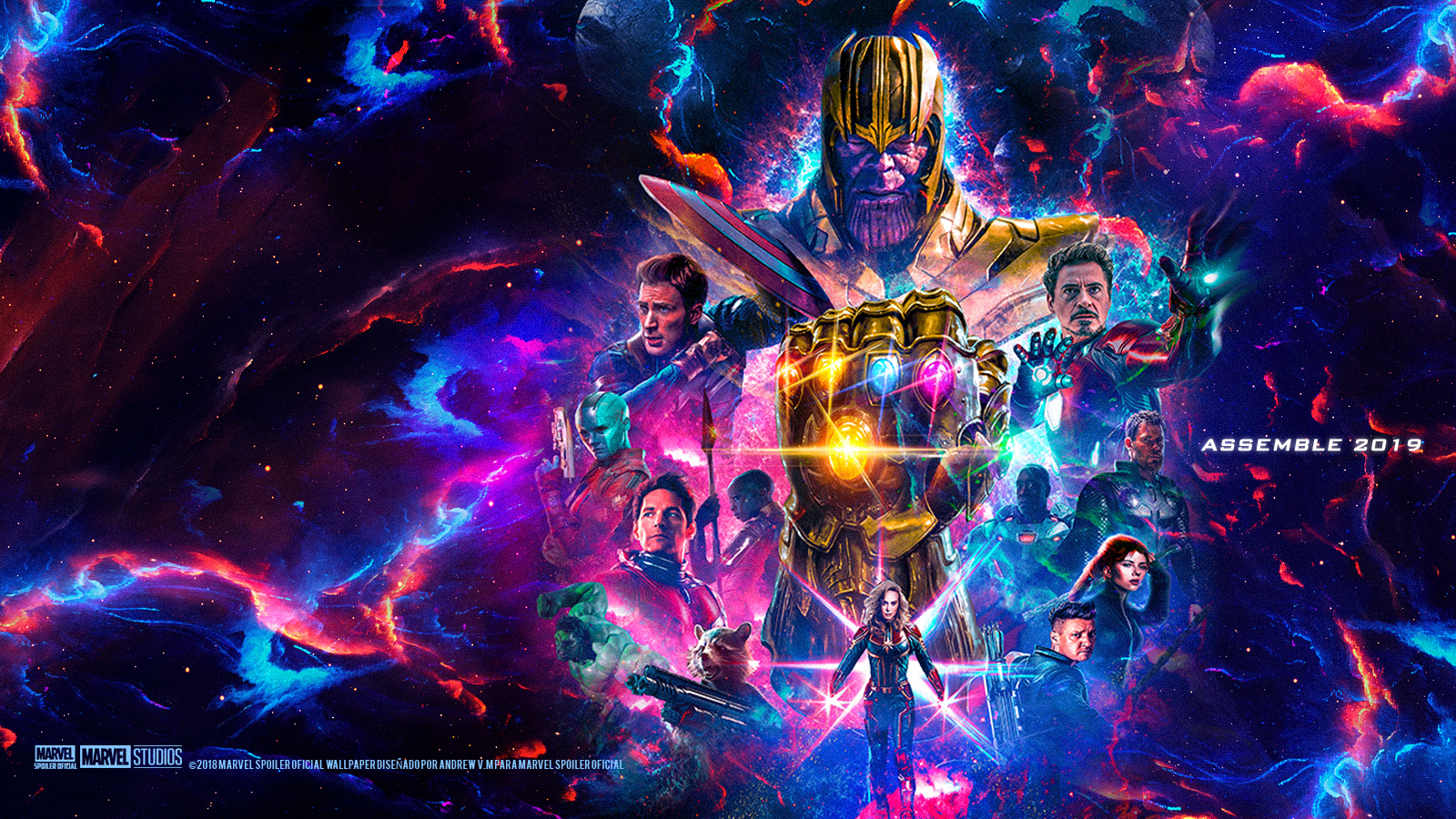 txxx3D Sreams: Avengers 4 Teaser Poster Wallpaper HD (Andrew V.M)