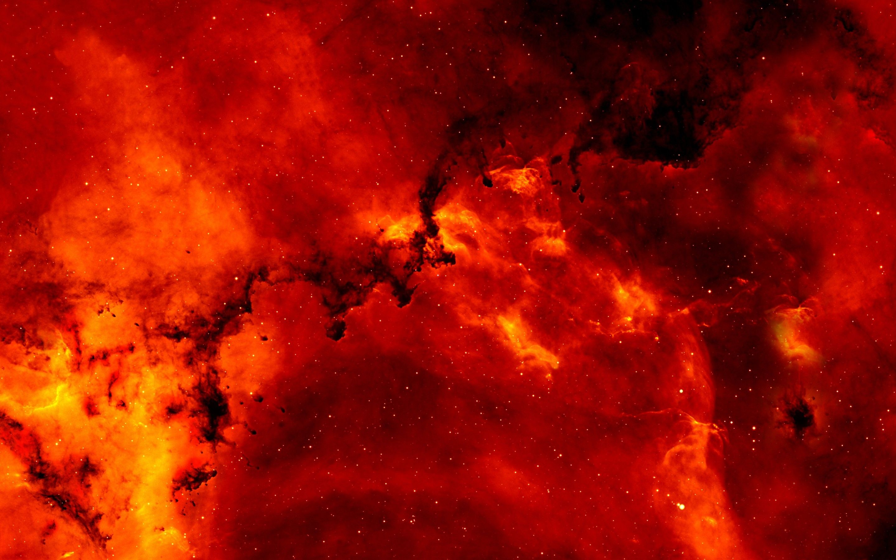 Red Galaxy Abstract Wallpaper 8643 2880x1800