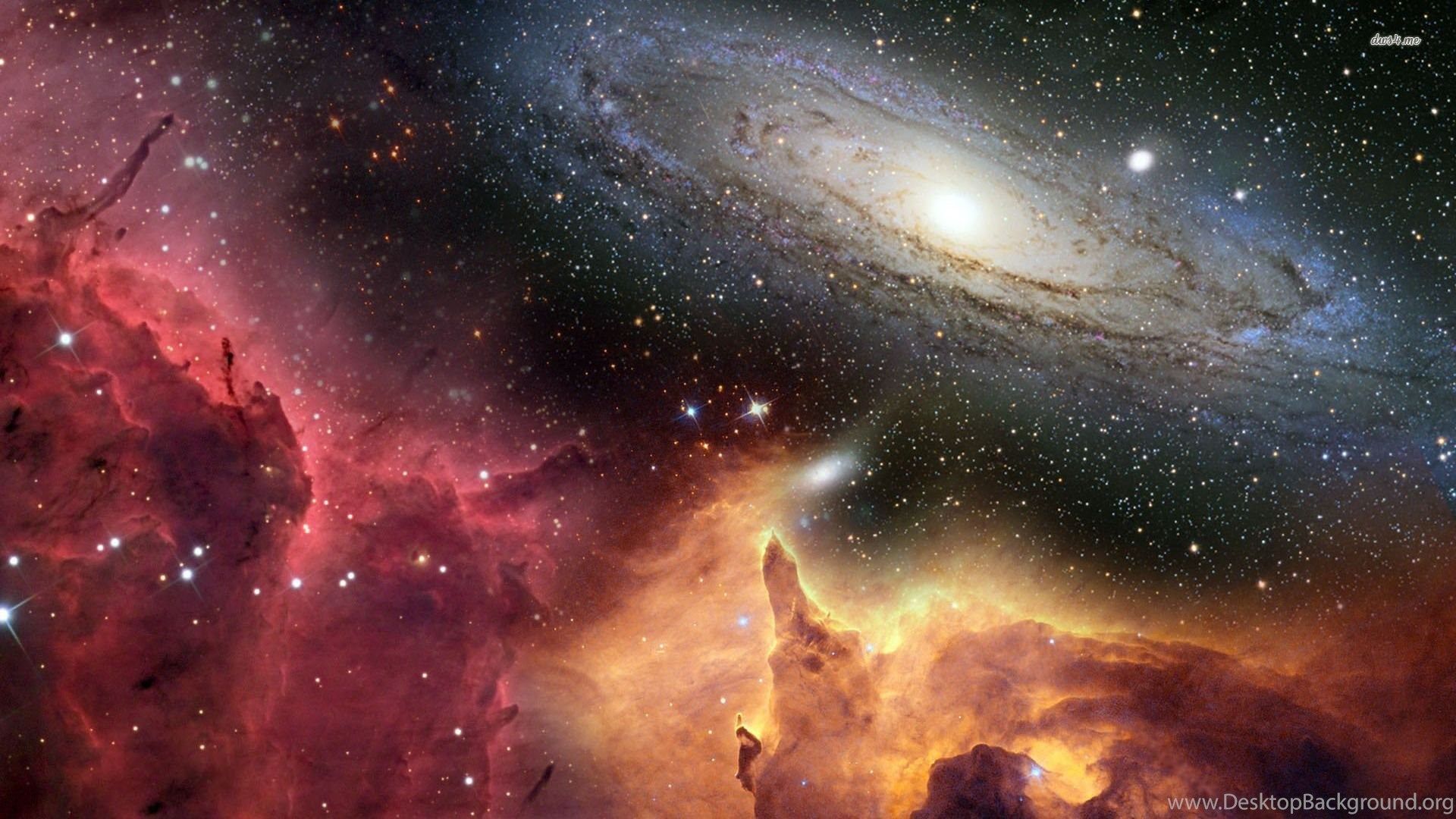 Red Galaxy Nebula Wallpaper HD 1080P Pics About Space