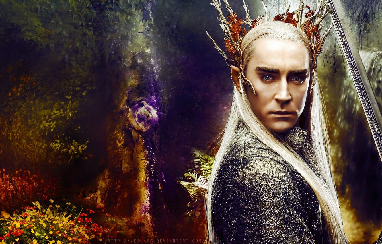 Wallpaper The Hobbit, The Desolation of Smaug, Thranduil