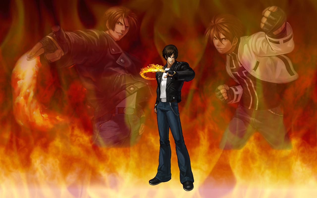 Kyo Kusanagi Desktop Wallpapers Wallpaper Cave