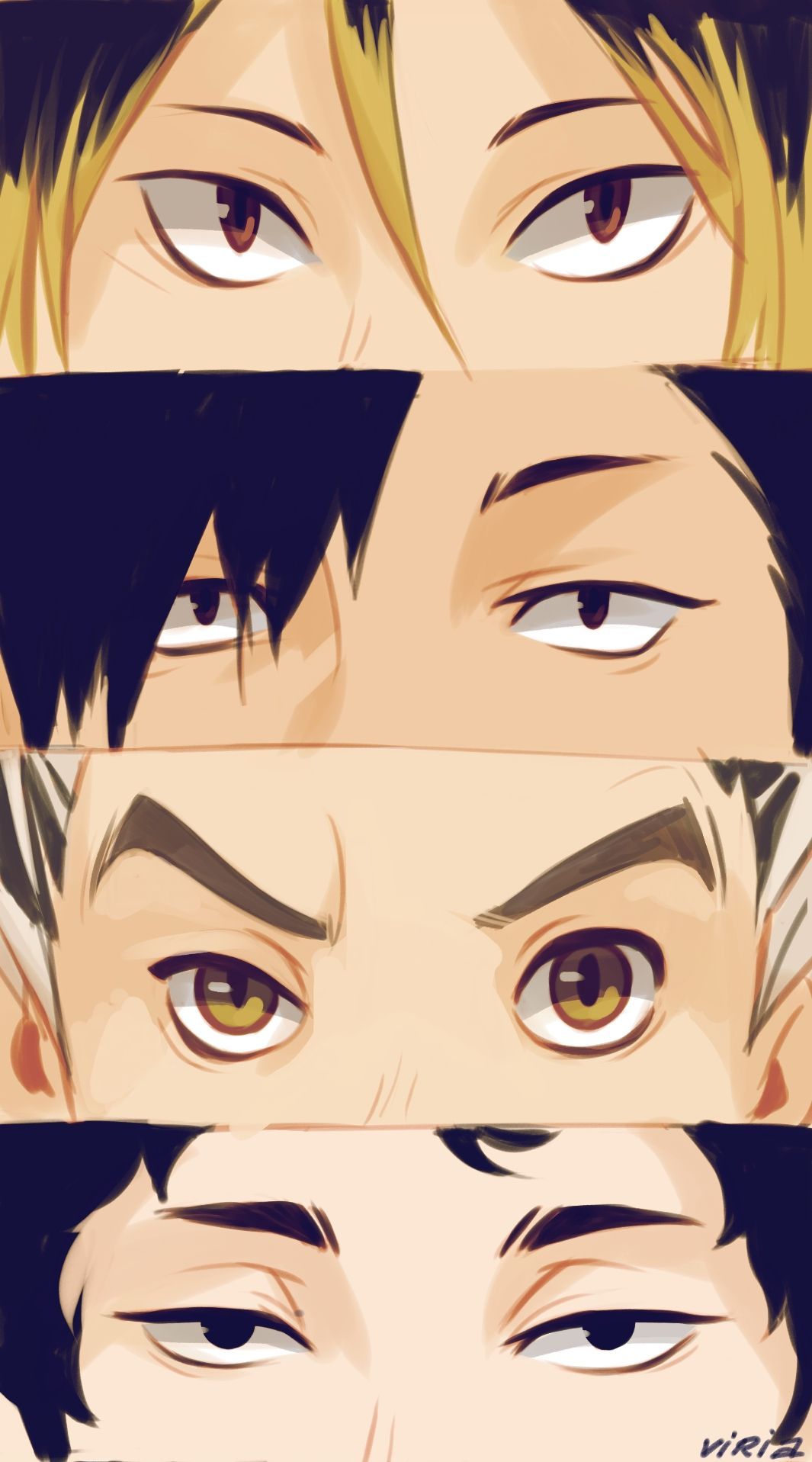Bokuto Koutarou, Akaashi Keiji, Kozume Kenma, Kuroo Tetsurou
