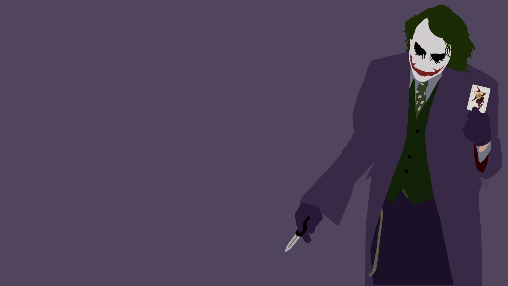 Joker Minimal Wallpaper