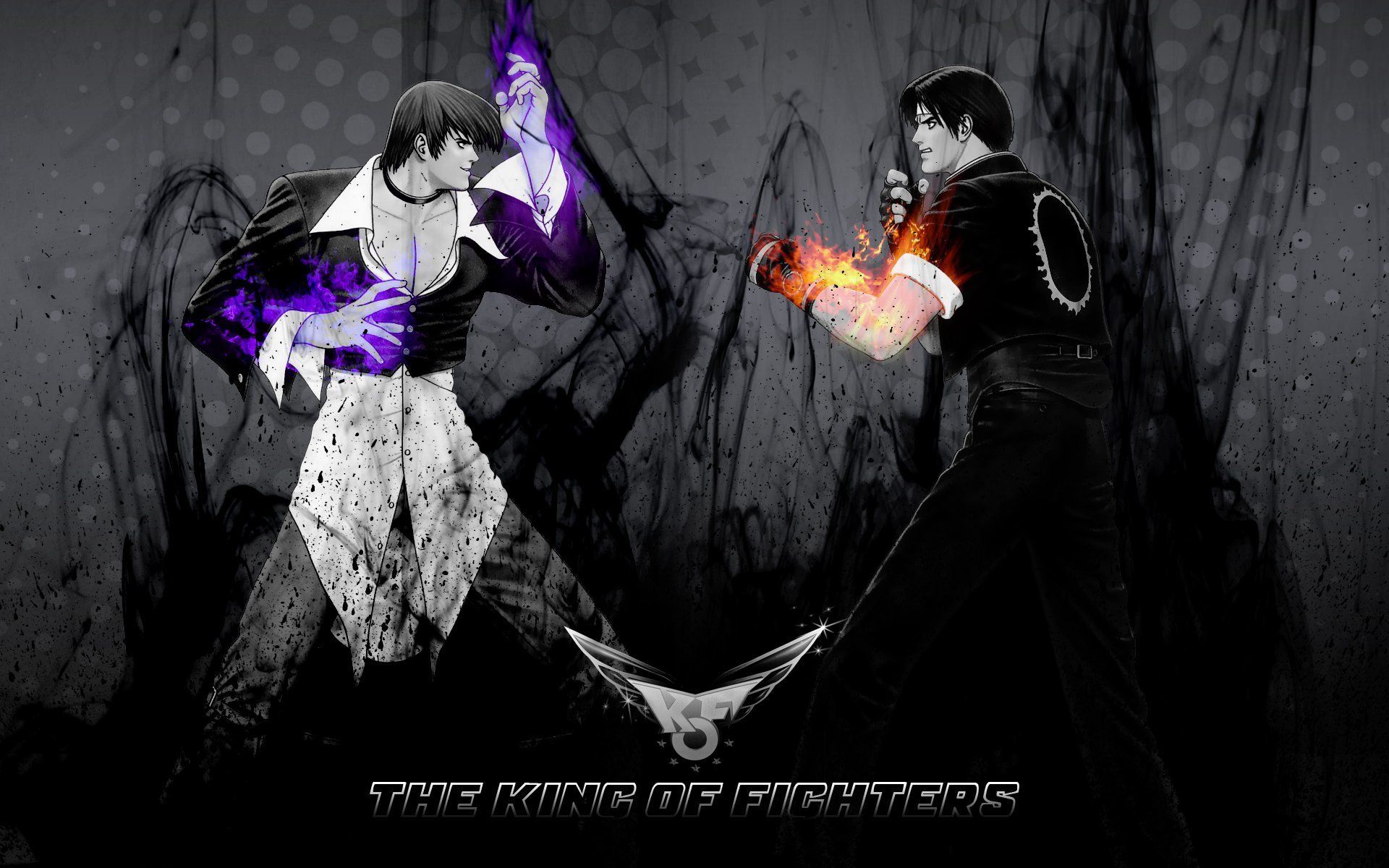 Iori Yagami Wallpaper Of Fighters Kyo Vs Iori