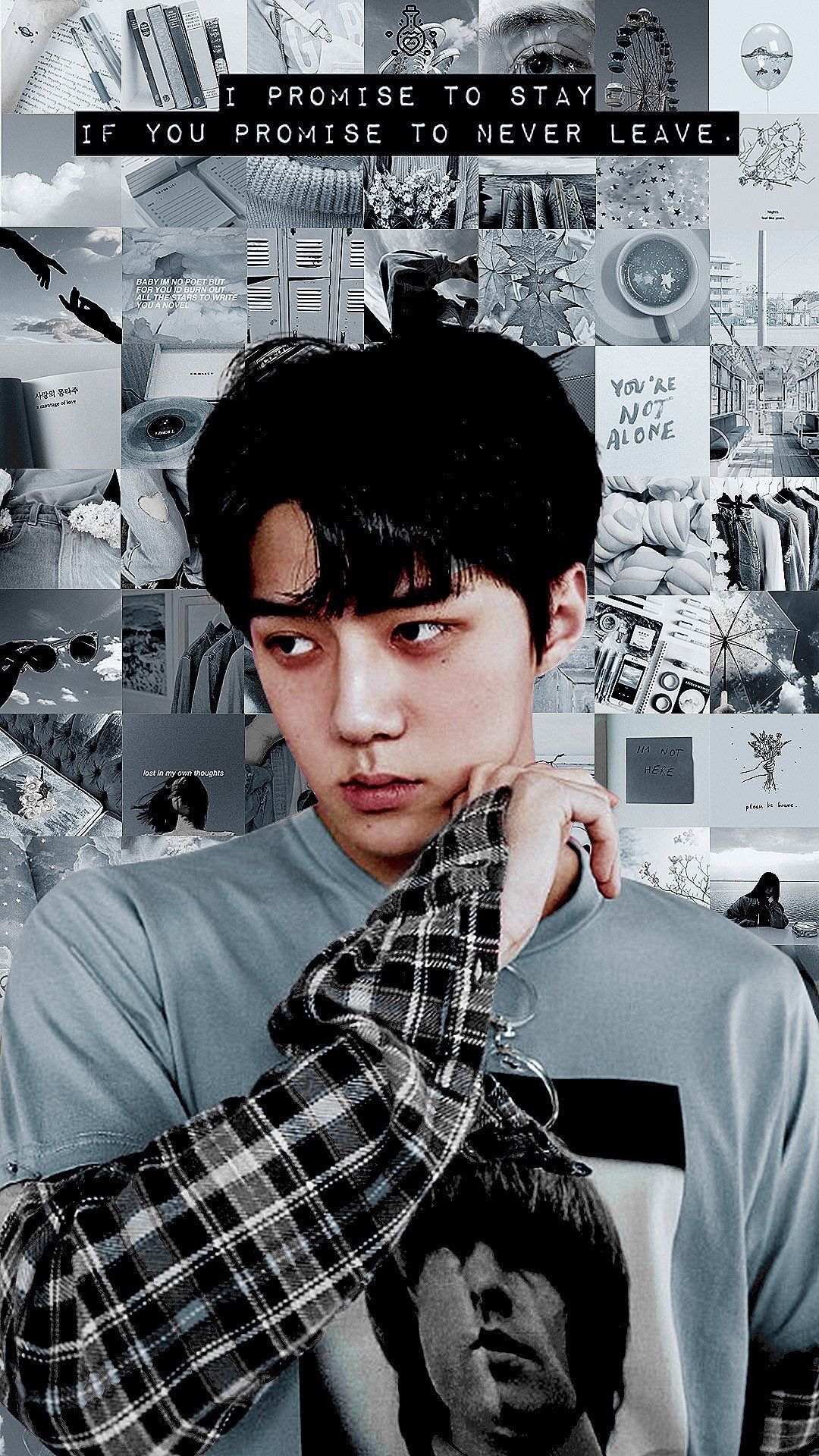 sehun, lucky one, & blue aesthetic. #sehun #exo #luckyone #kpop