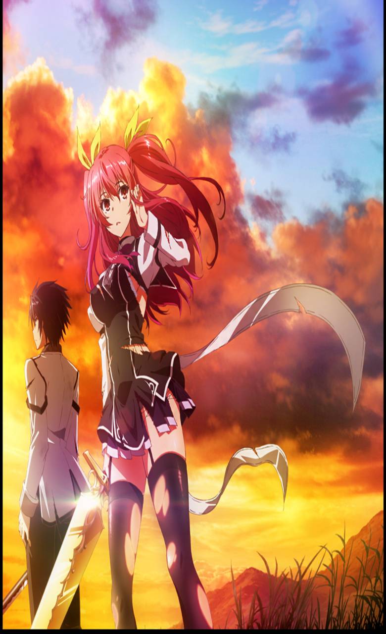 Rakudai Kishi no Cavalry Stella Vermillion Ikki Kurogane.HTC One