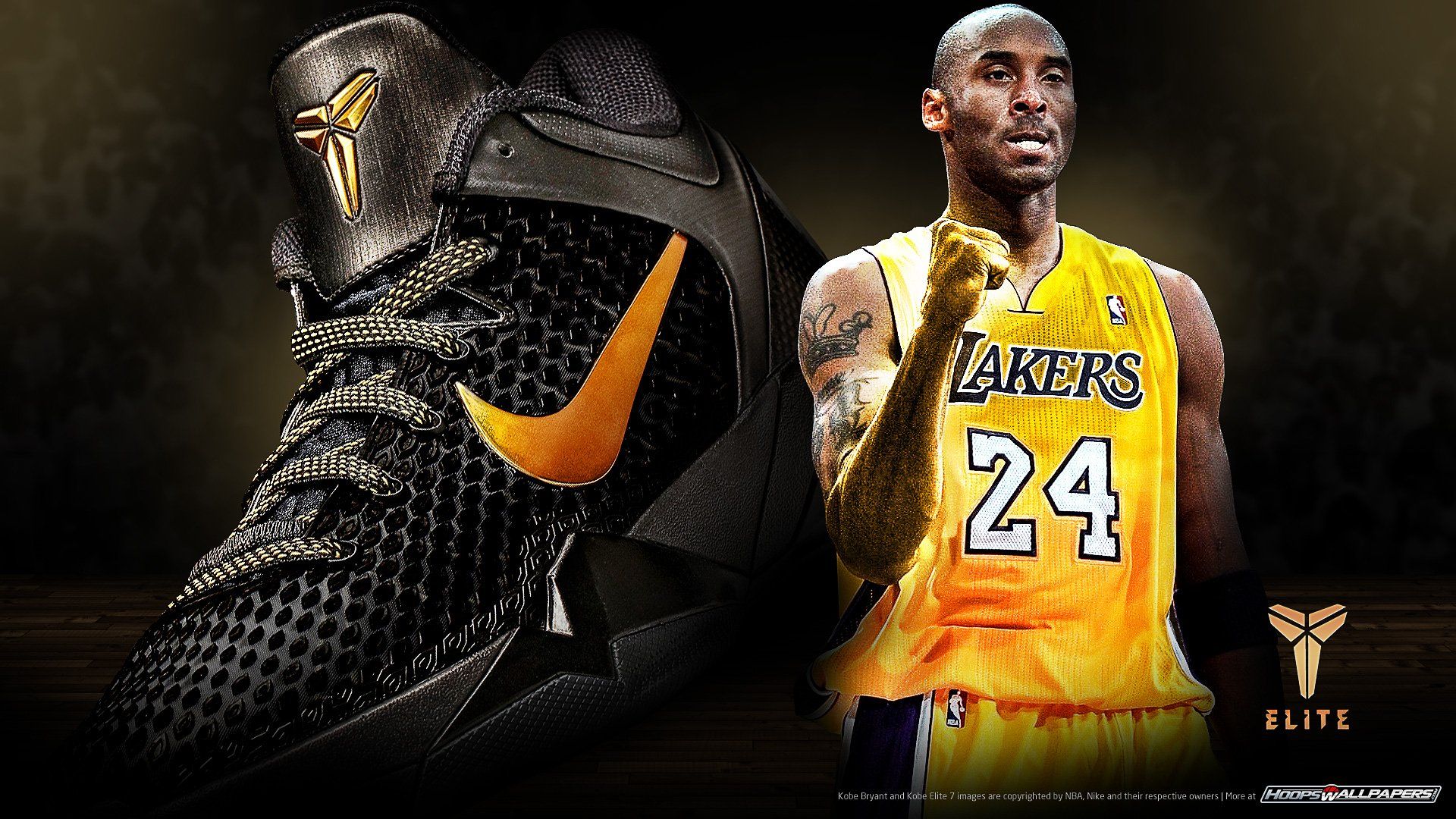 World star kobe bryant wallpaper 3d for living room wall papers. 
