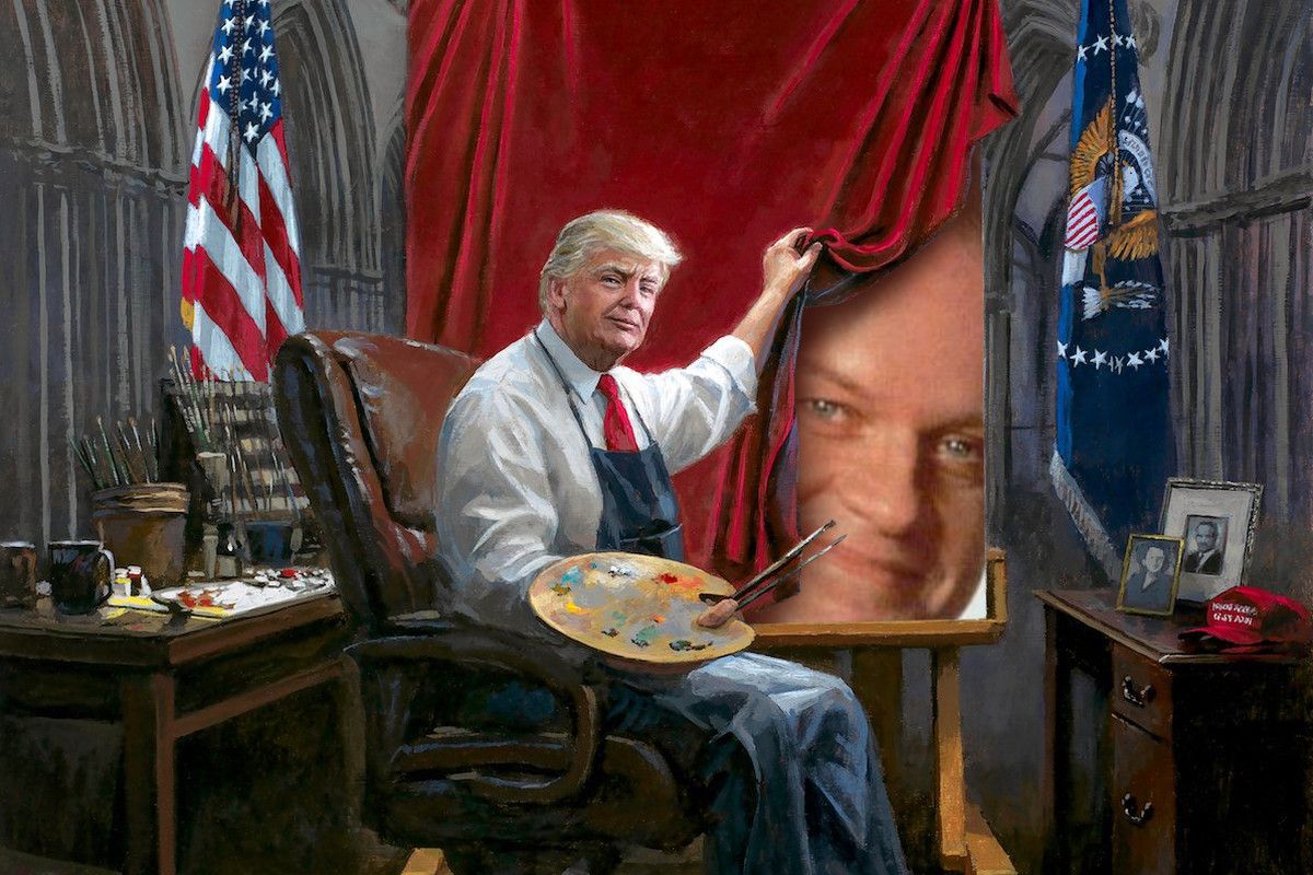 Donald Trump Wallpaper Funny