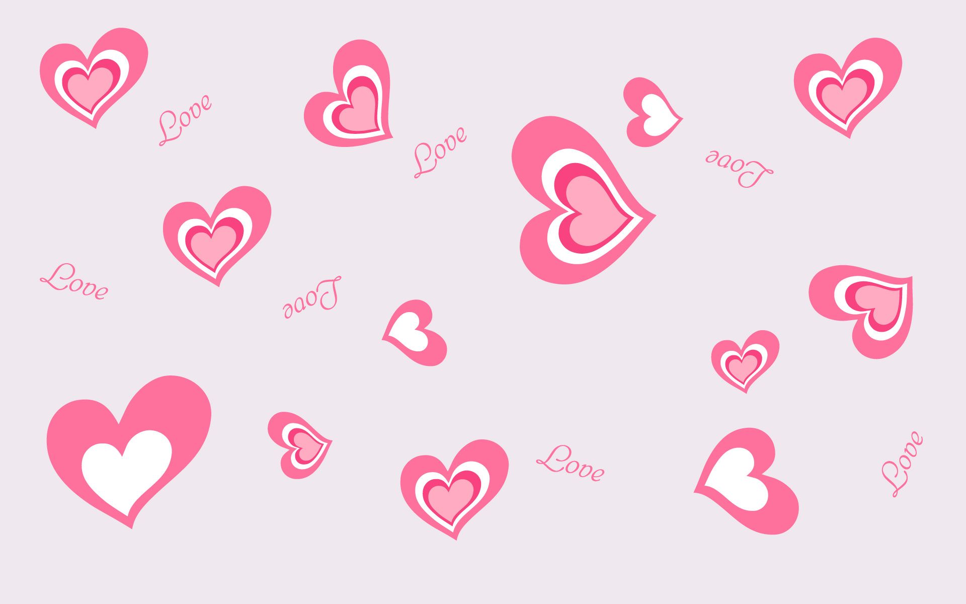 Love Pink Wallpaper HD