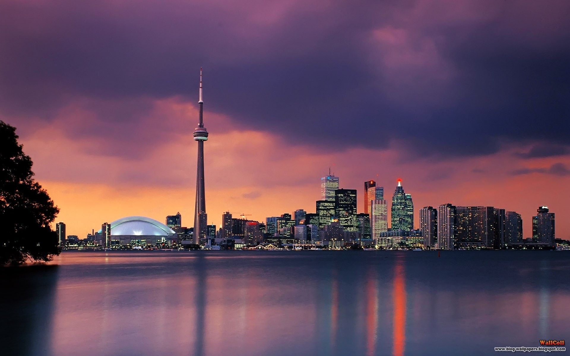 Toronto Wallpaper. Toronto skyline, Scenic, City wallpaper