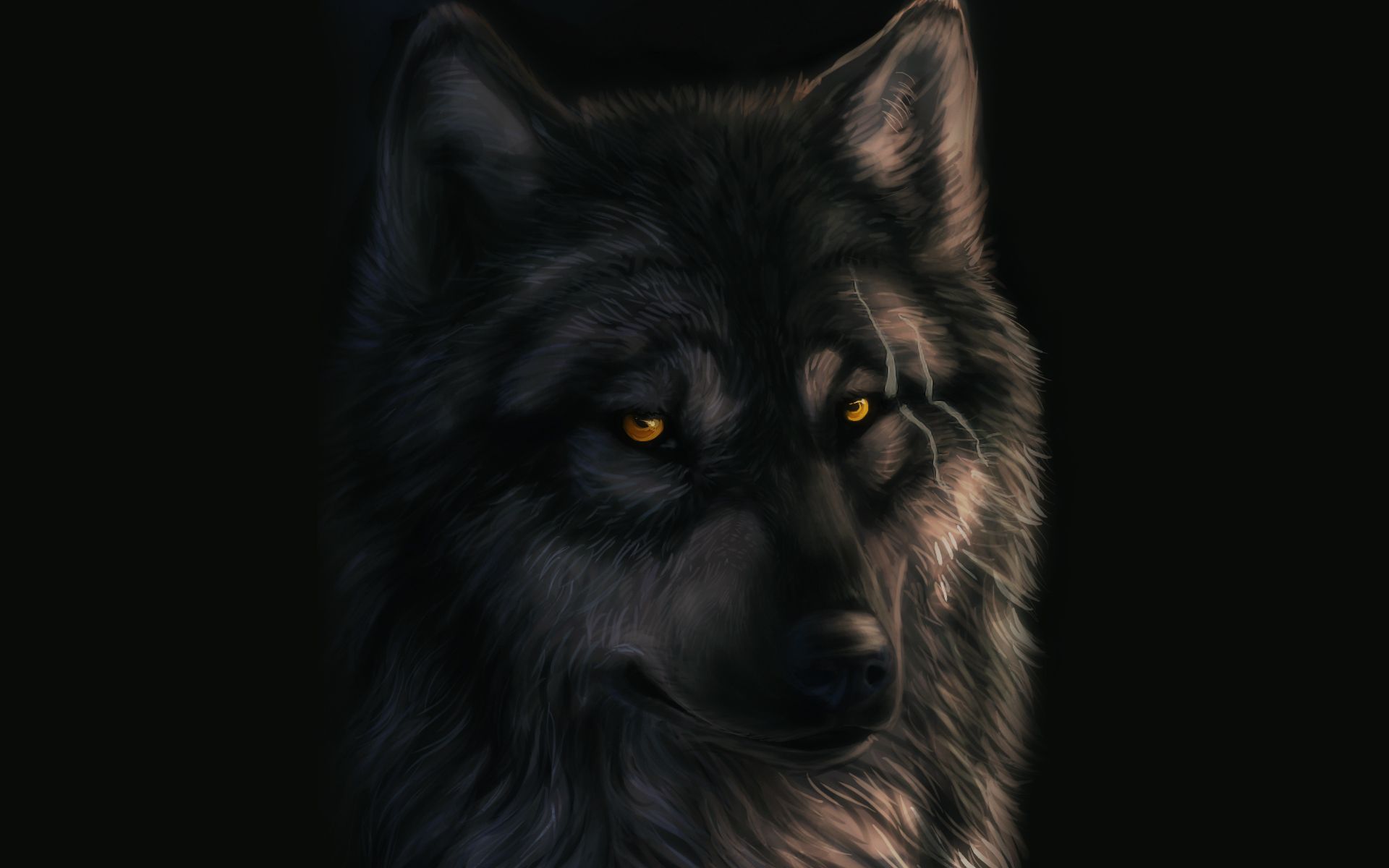 Blackwolf Wallpaper. Blackwolf Wallpaper