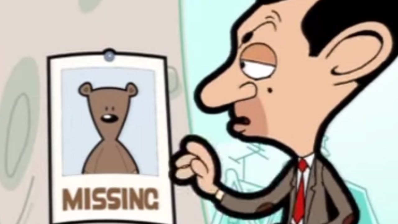Missing Teddy. Mr. Bean Official Cartoon
