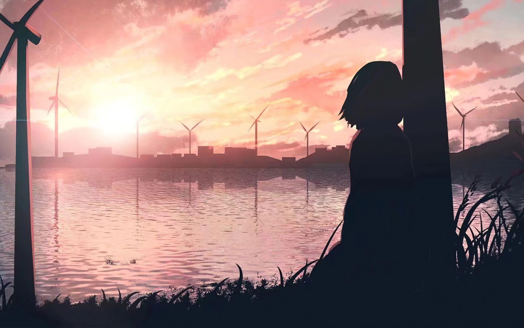 Sad Anime Girl 4k 1680x1050 Resolution HD 4k Wallpaper, Image, Background, Photo and Picture