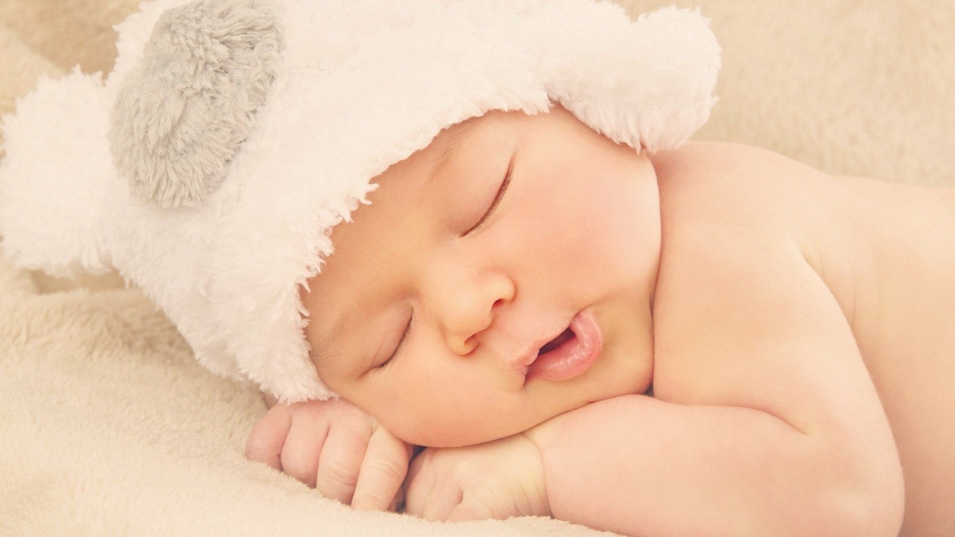 Cute Sleeping Baby Boy HD Wallpaper