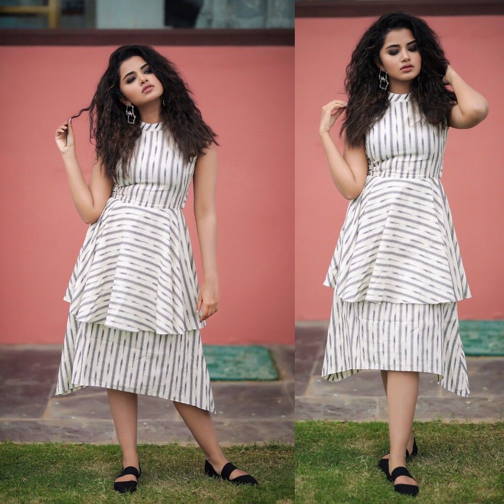 Anupama. Model dress, Anupama parameswaran, Casual frocks