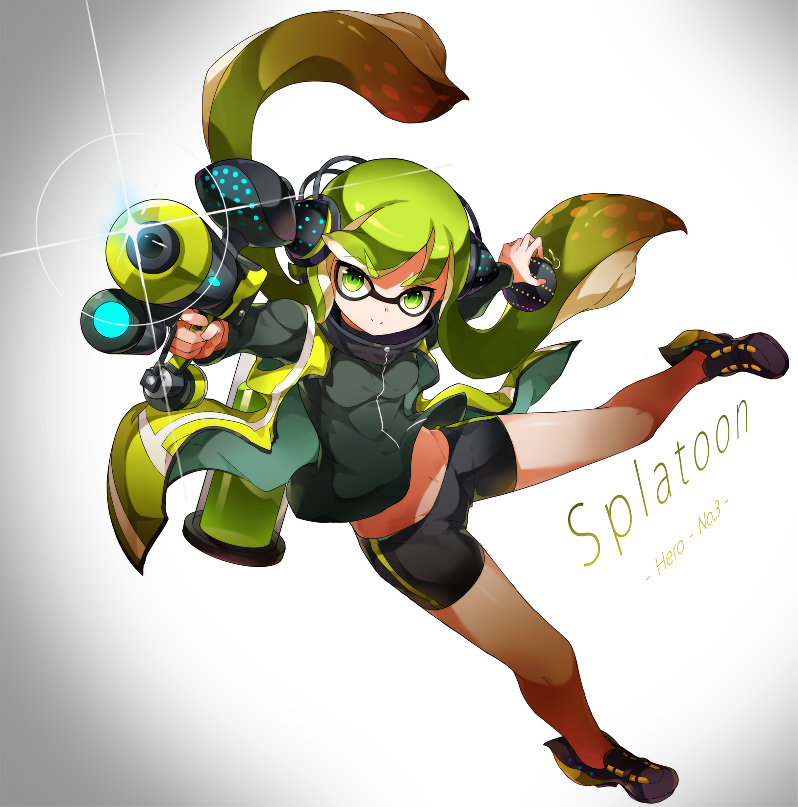 Agent 3 looks awesome here. Splatoon, Splatoon comics, Nintendo