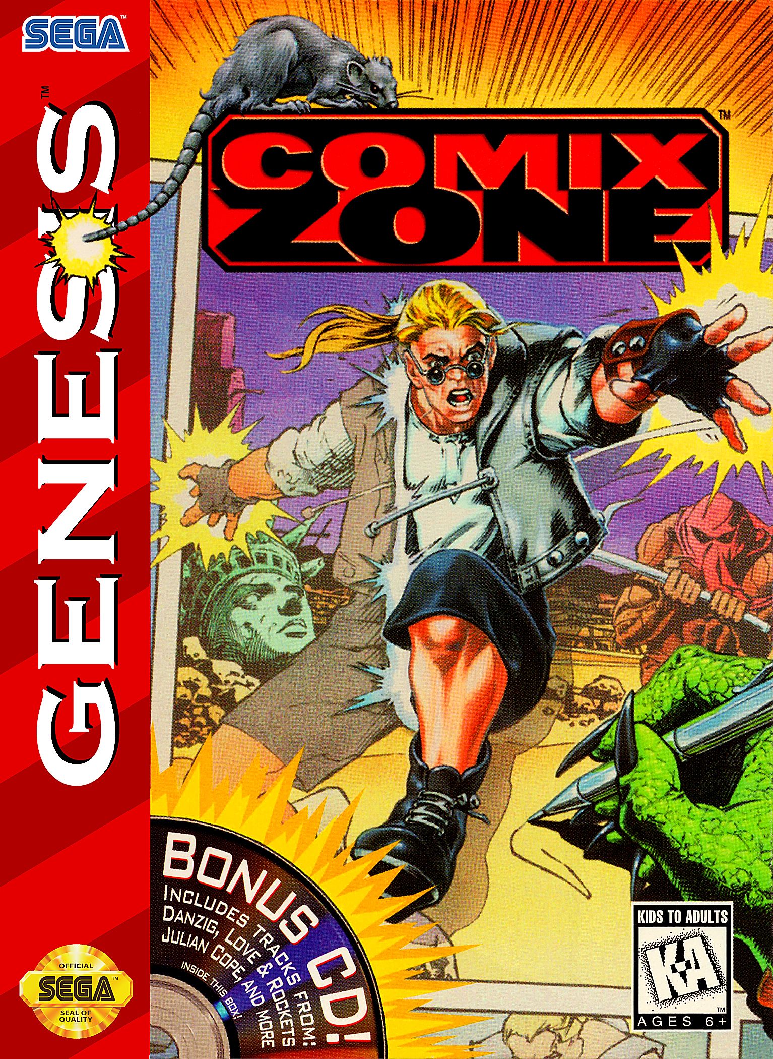 Comix Zone screenshots, image and picture